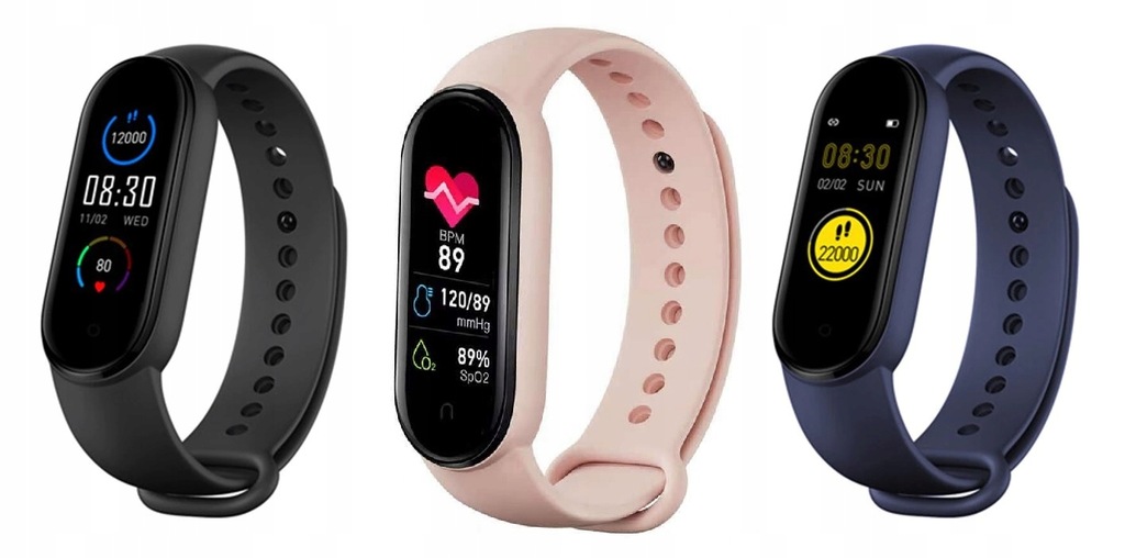 SMARTBAND M6 ZEGAREK SMARTWATCH DAMSKI MĘSKI DLA DZIECI BAND OPASKA SPORT Stan opakowania oryginalne